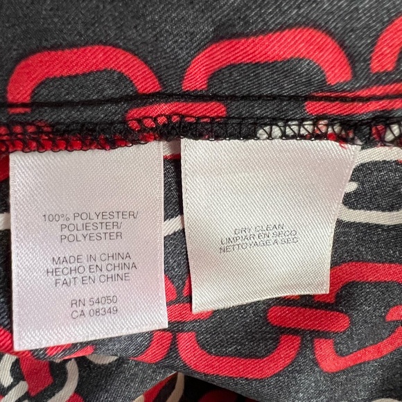 Plus Size Jones New York Chain Link Blouse Collection Woman Size 24W Ling Sleeve - Picture 2 of 5